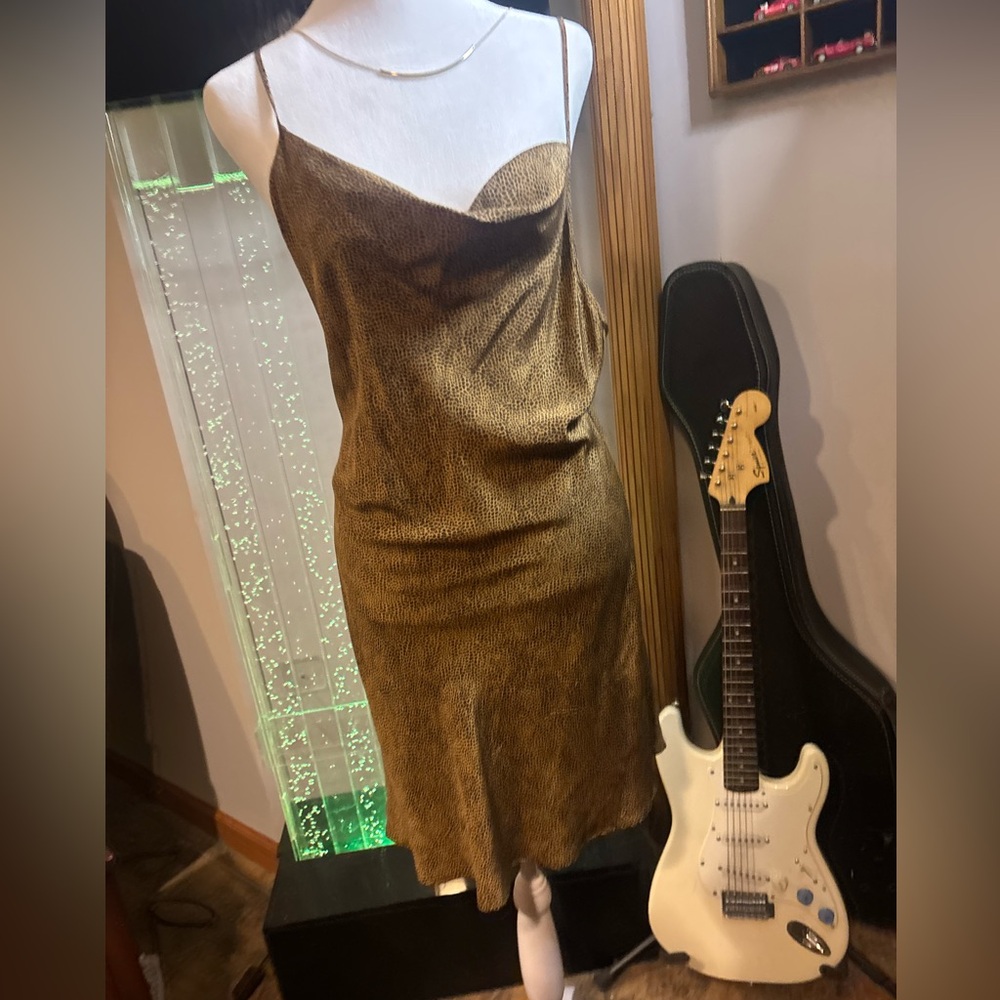 Halston slip on dress